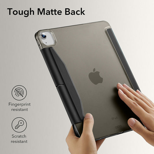 Étui pour Apple iPad Air 13 (2025) / Air 13 (2024), ESR, Ascend Trifold, Noir Satiné