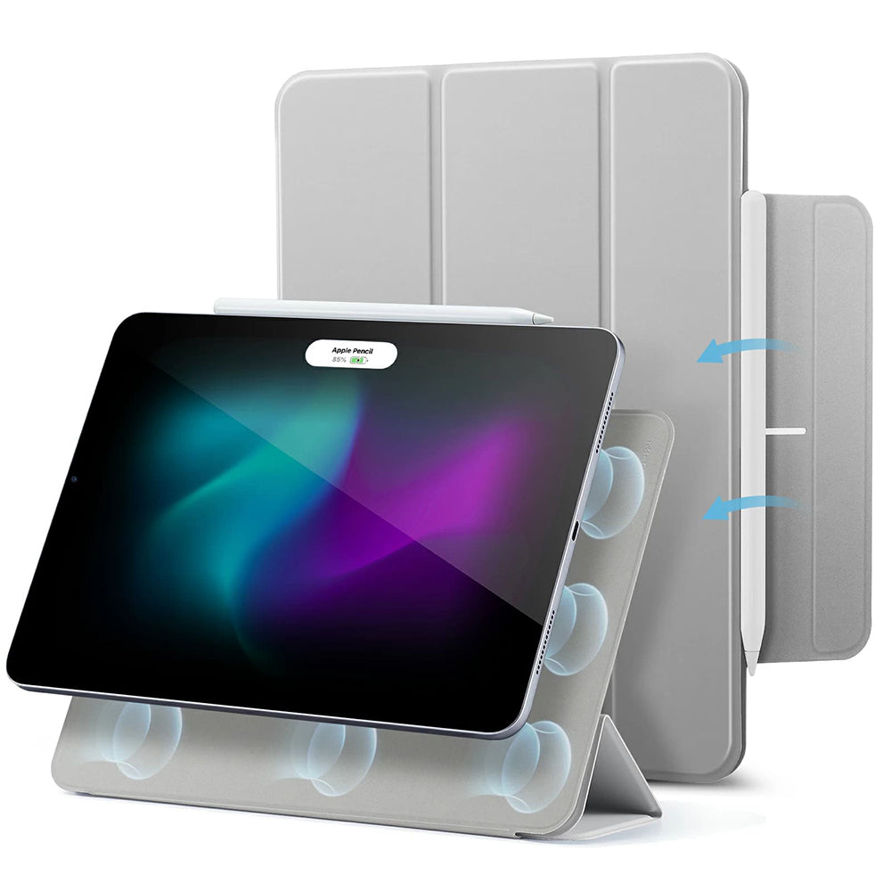 Coque pour Apple iPad Air 13 (2026) / Air 13 (2025) / Air 13 (2024), ESR, Rebound, Gris