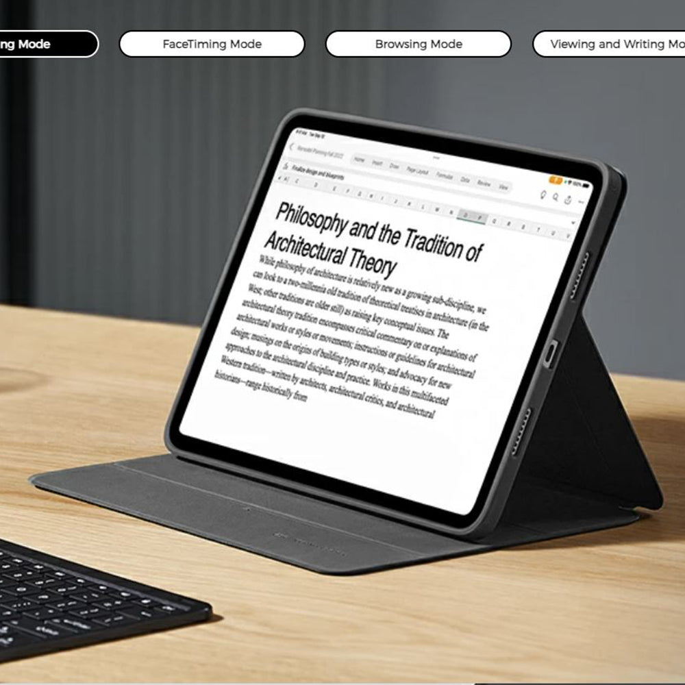 Étui pour Apple iPad Air 13 (2025) / Air 13 (2024), ESR, Rebound Hybrid, Noir