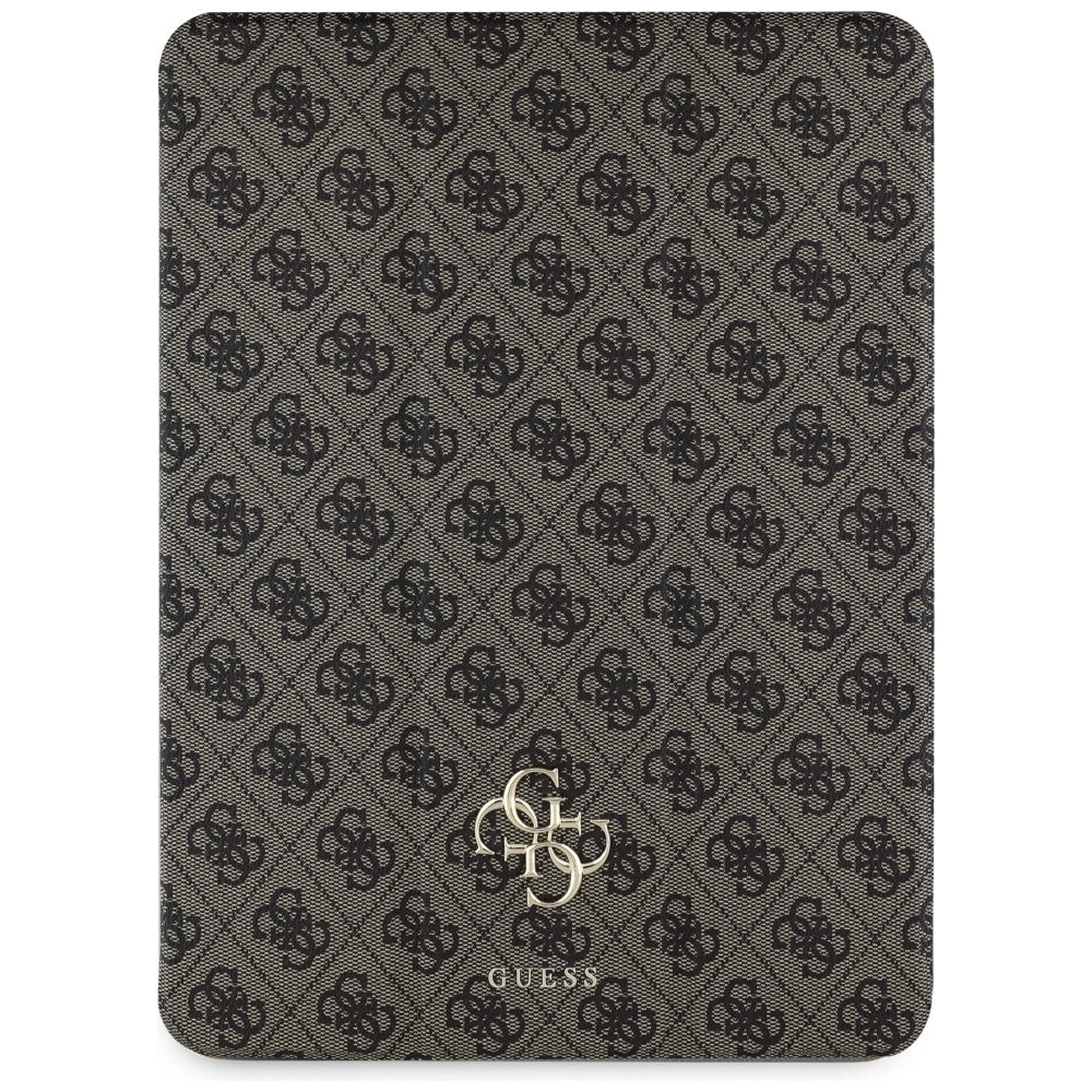 Coque pour Apple iPad Air 13 (2026) / Air 13 (2025) / Air 13 (2024), Guess, 4G Grand Logo, Marron