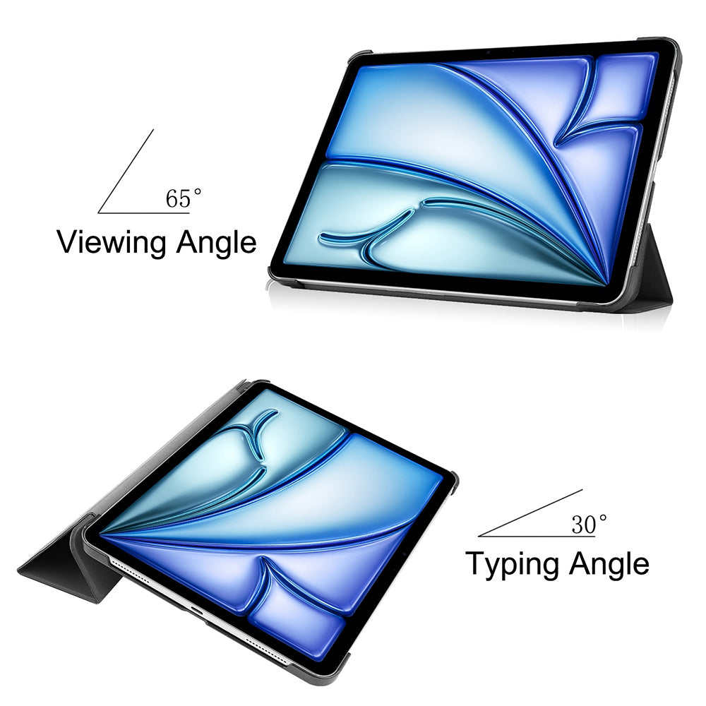 Coque pour Apple iPad Air 13 (2026) / Air 13 (2025) / Air 13 (2024), Techsuit, FoldPro, Noire