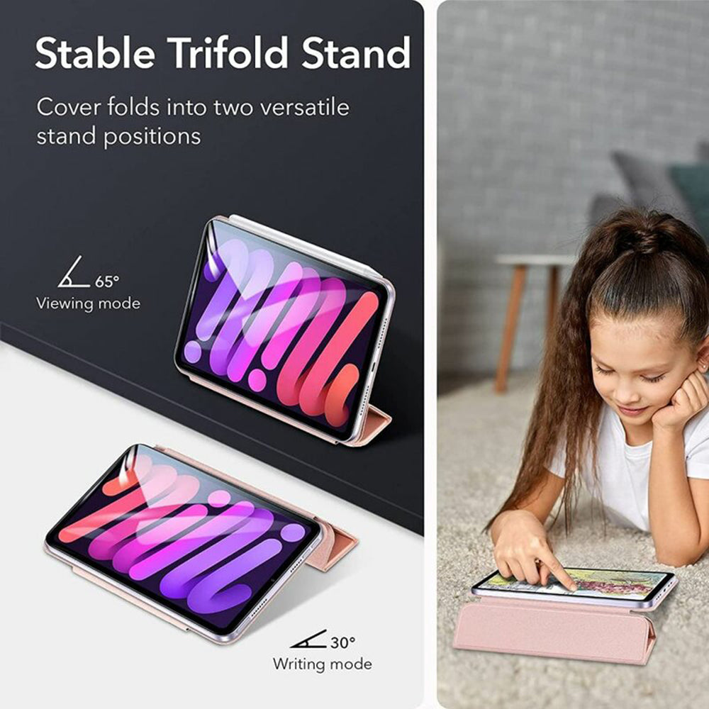 Case for Apple iPad mini (2024) / mini (2021), ESR, Rebound, Rose Gold