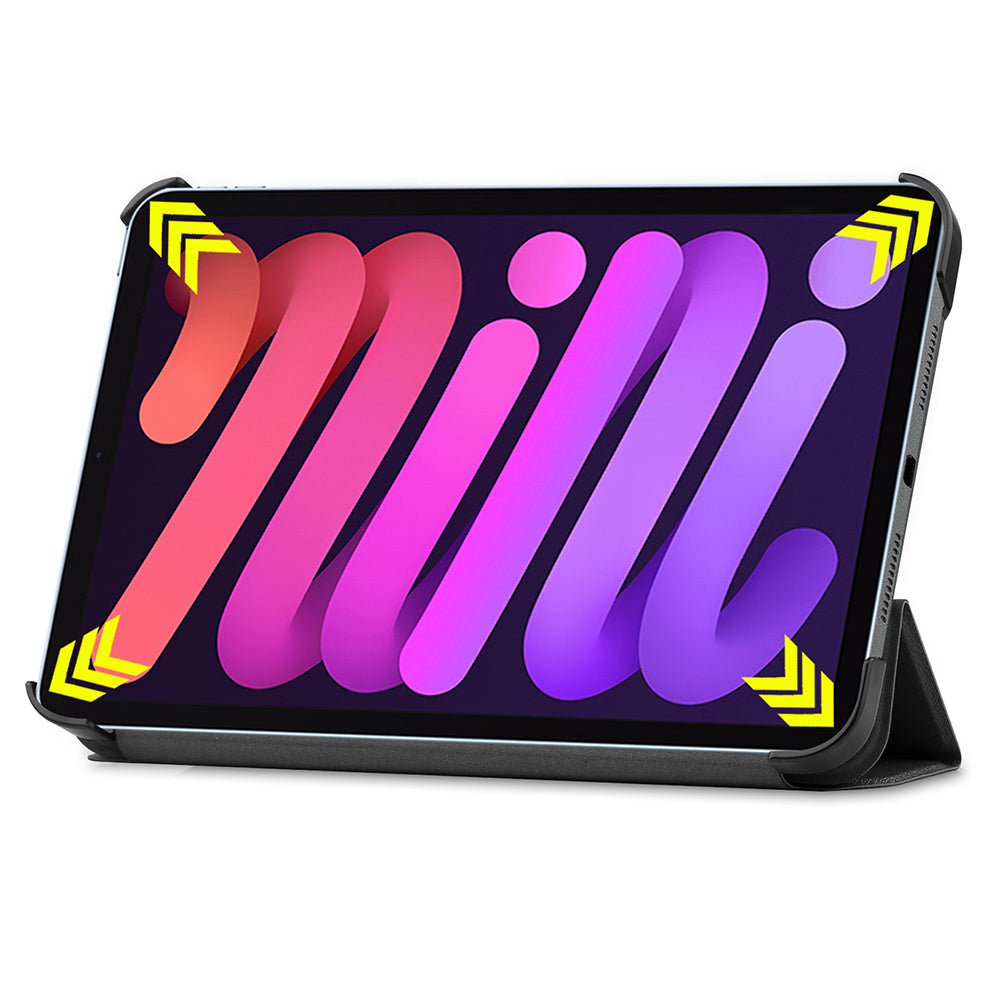 Coque pour Apple iPad mini (2024) / mini (2021), Techsuit, FoldPro, Noire