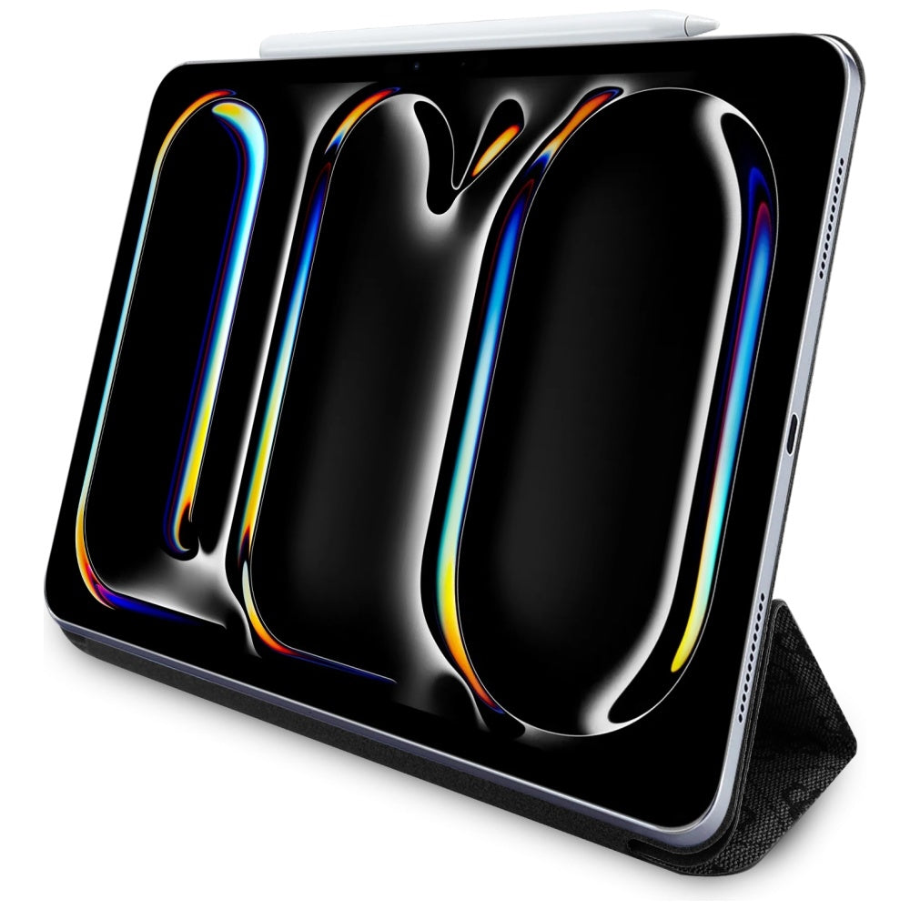 Étui pour Apple iPad Pro 11 (2024), Guess, 4G Big Logo, Noir