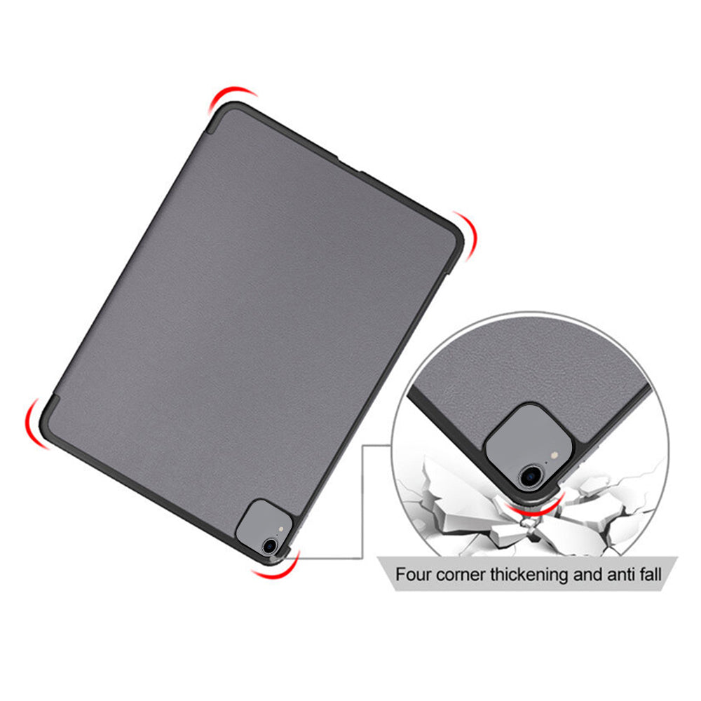 Coque pour Apple iPad Pro 12.9 (2022) / Pro 12.9 (2021) / Pro 12.9 (2020) / Pro 12.9 (2018), Techsuit, FoldPro, Noire