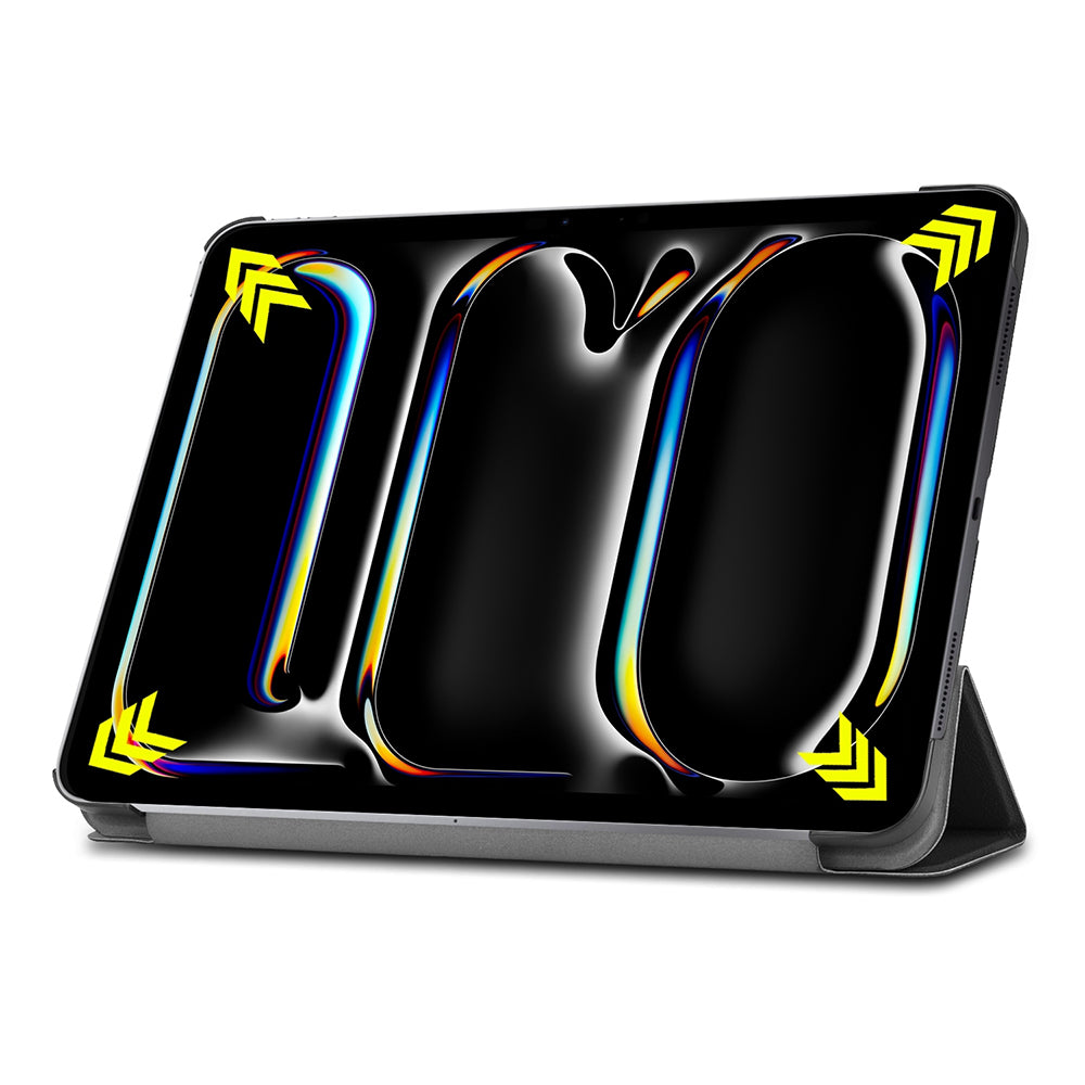 Coque pour Apple iPad Pro 13 (2024), Techsuit, FoldPro, Noire