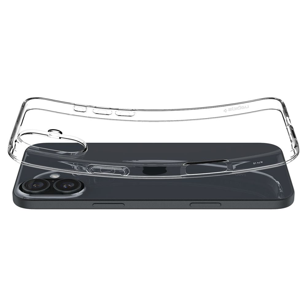 Coque pour Apple iPhone 16 Plus, Spigen, Liquid Crystal, Transparent ACS08064