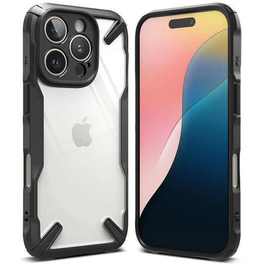 Coque pour Apple iPhone 16 Pro Max, Ringke, Fusion X, Noir