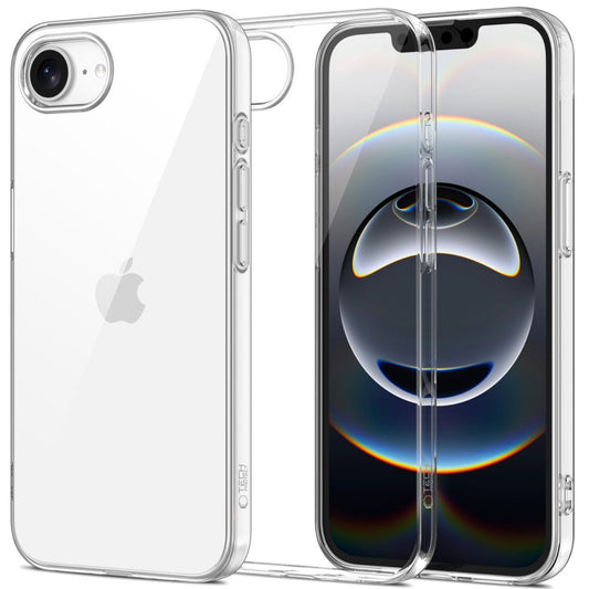 Étui pour Apple iPhone 16e, Tech-Protect, Flexair, Transparent