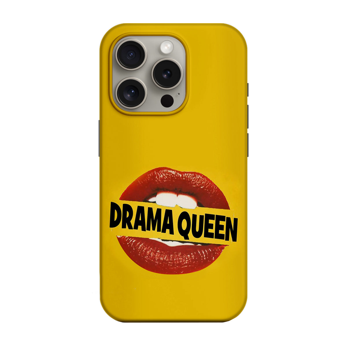 Coque pour Apple iPhone 15 Pro Max, Perfect Case, LOVE-Splash Drama Queen, Multicolore
