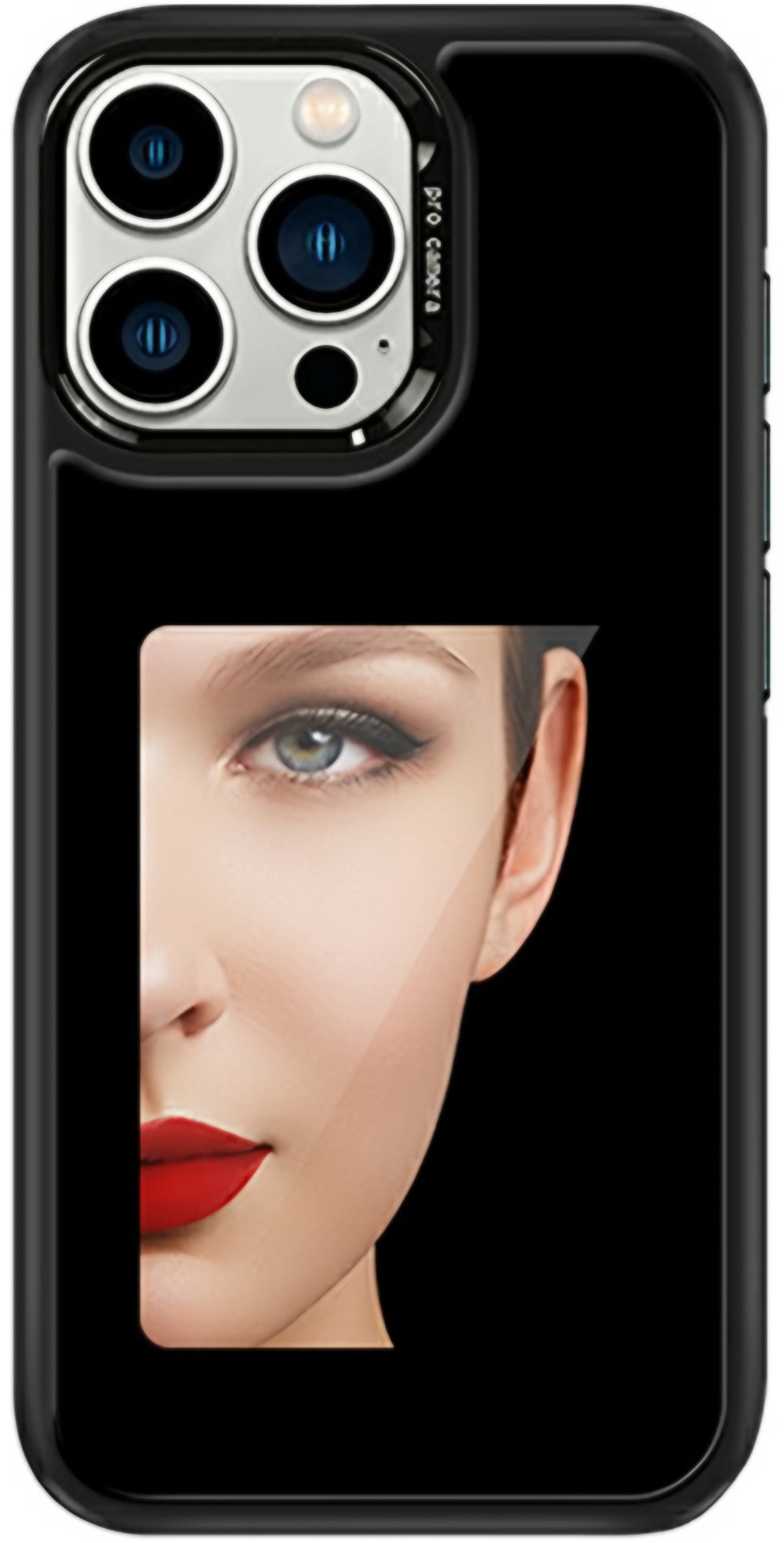 Coque pour Apple iPhone 16 Pro Max, OEM, écran E-Ink personnalisé (4 pouces), noire