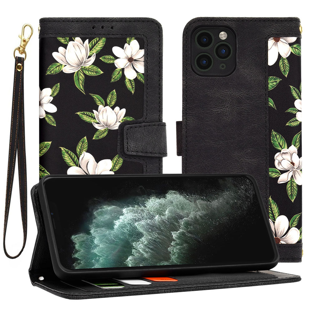 Coque pour Apple iPhone 11 Pro Max, Techsuit, FlipCraft, Noire