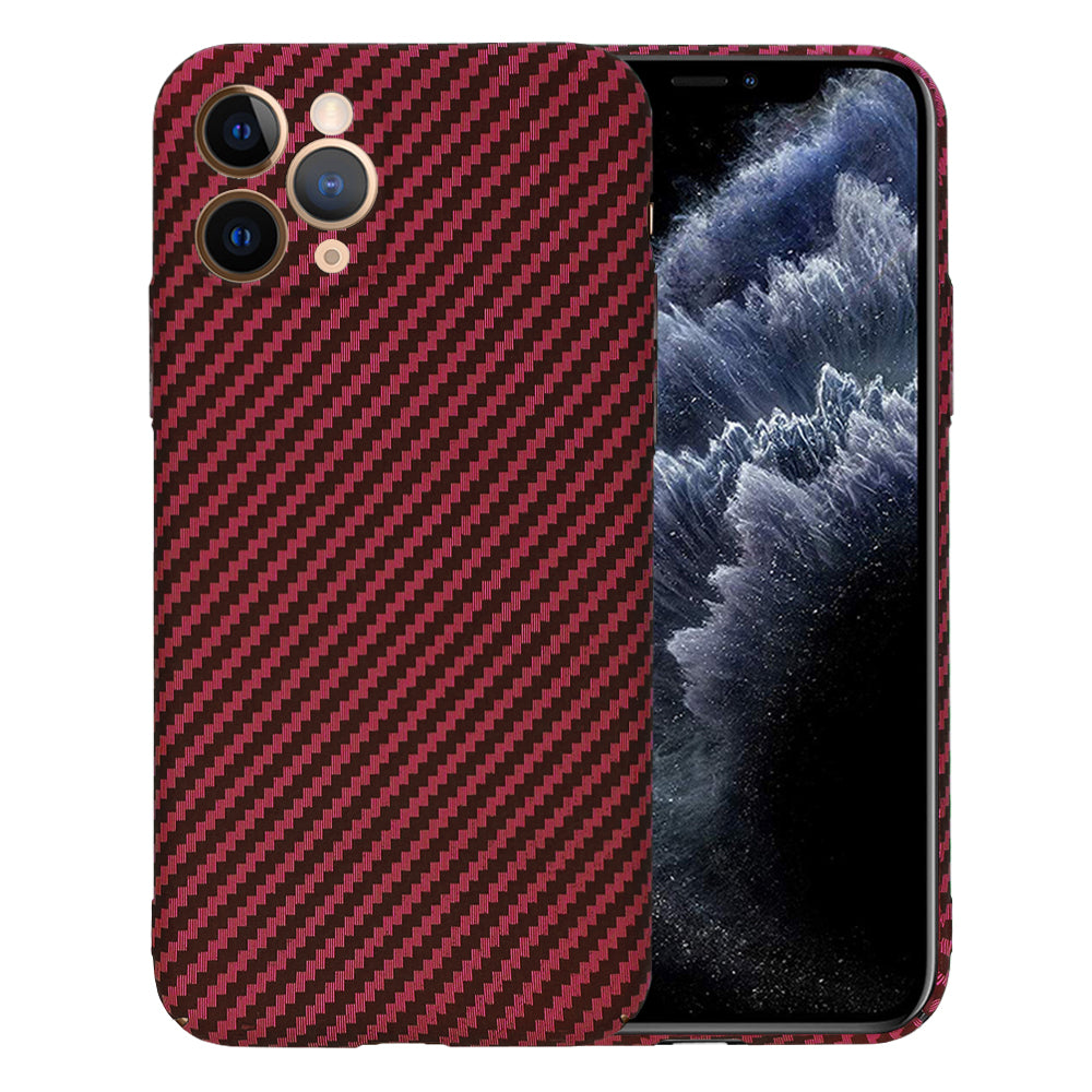 Coque pour Apple iPhone 11 Pro, Techsuit, Carbonite FiberShell, Rouge
