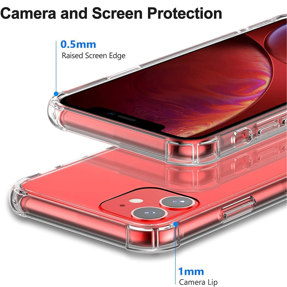 Coque pour Apple iPhone 11, Techsuit, Shockproof Clear, Transparente