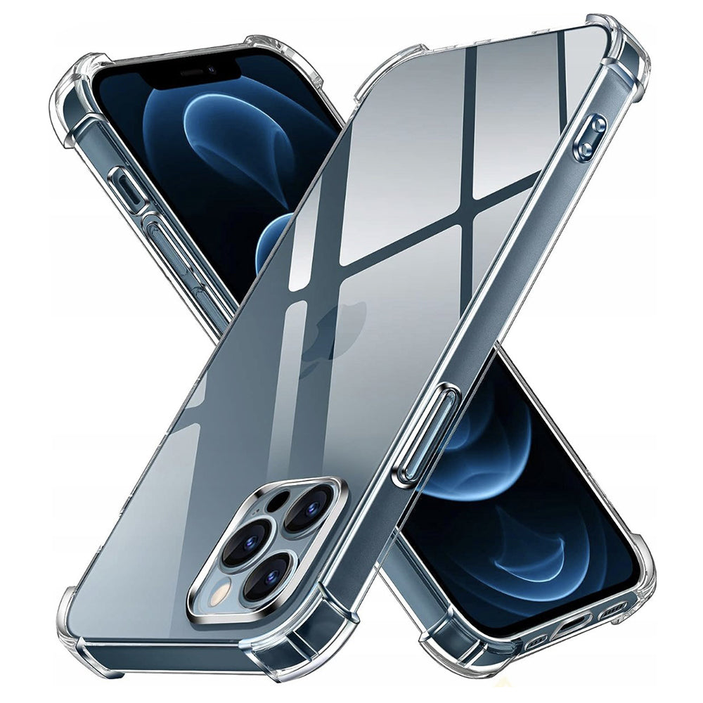Coque pour Apple iPhone 12 Pro Max, Techsuit, Anti-choc Claire, Transparente