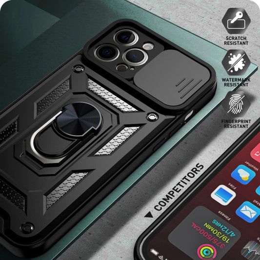 Coque pour Apple iPhone 12 Pro, Techsuit, CamShield, Bleue