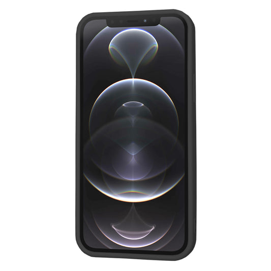 Case for Apple iPhone 12 Pro, Techsuit, SoftFlex, Black
