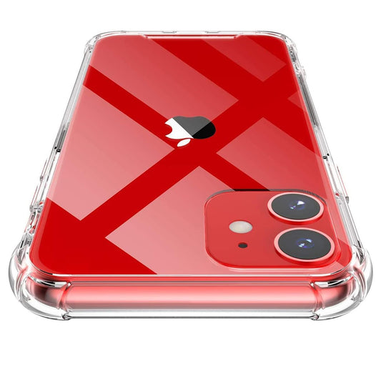 Coque pour Apple iPhone 12, Techsuit, Anti-choc Claire, Transparente
