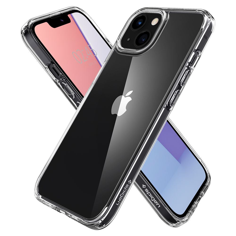 Coque pour Apple iPhone 13, Spigen, Ultra Hybrid, Transparente ACS03522