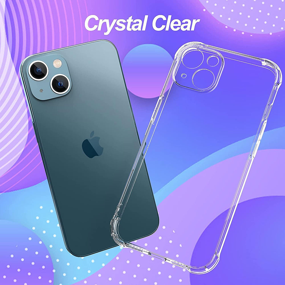Coque pour Apple iPhone 13, Techsuit, Shockproof Clear, Transparente