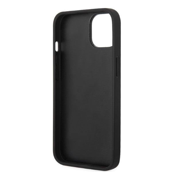Housse pour Apple iPhone 14 Plus, Karl Lagerfeld, Glitter Choupette Patch, Argentée