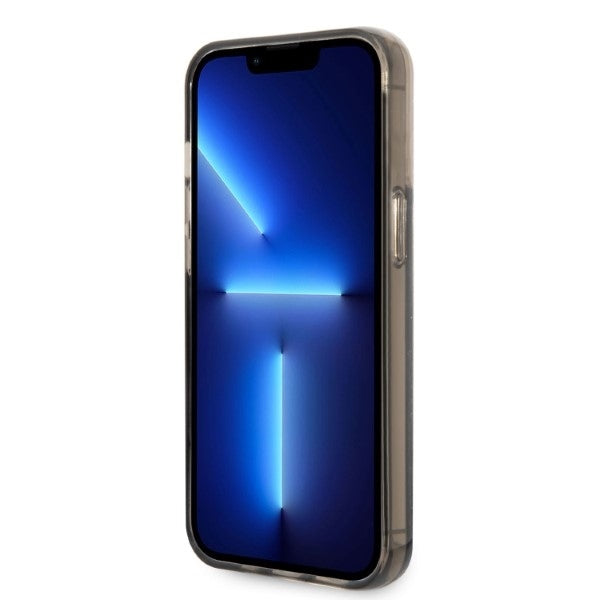 Étui pour Apple iPhone 14 Pro Max, Karl Lagerfeld, Liquid Glitter RSG, Noir