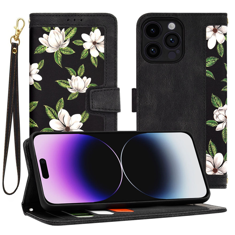 Coque pour Apple iPhone 14 Pro Max, Techsuit, FlipCraft, Noire