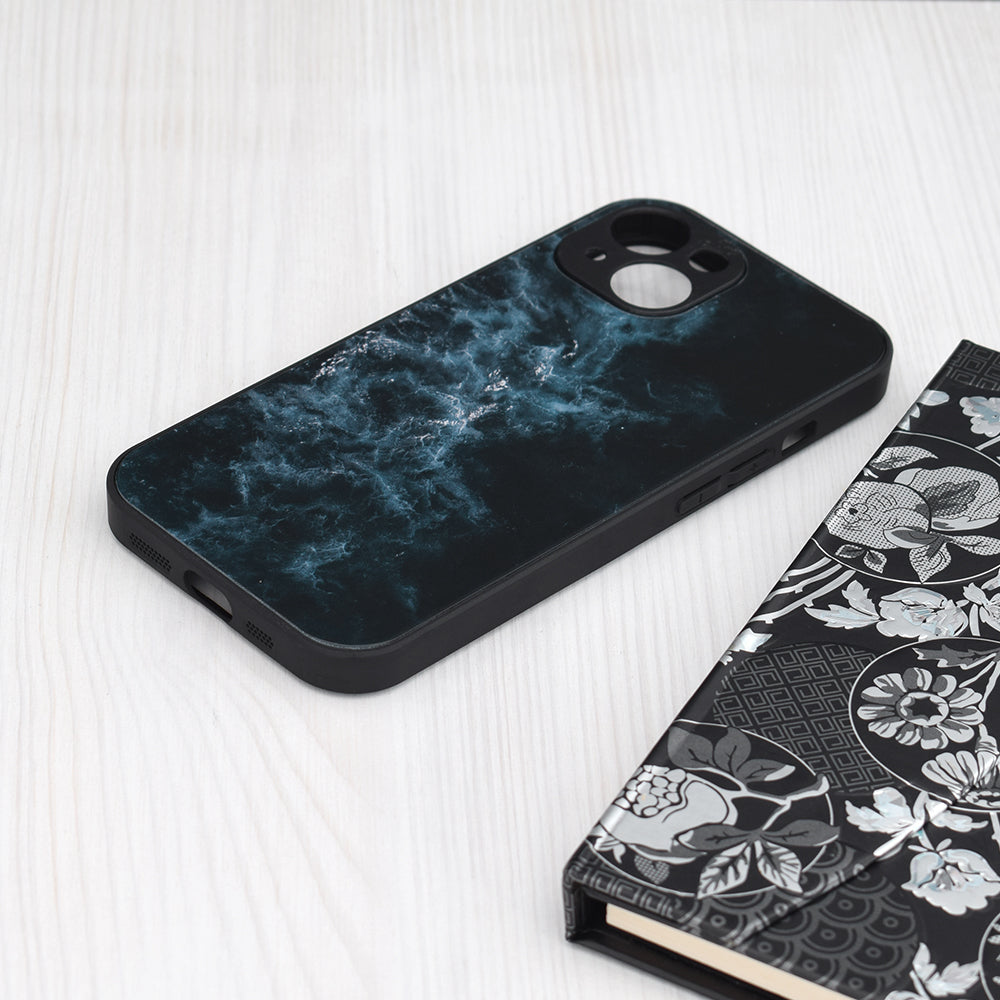 Coque pour Apple iPhone 15 Plus, Techsuit, Glaze, Bleue