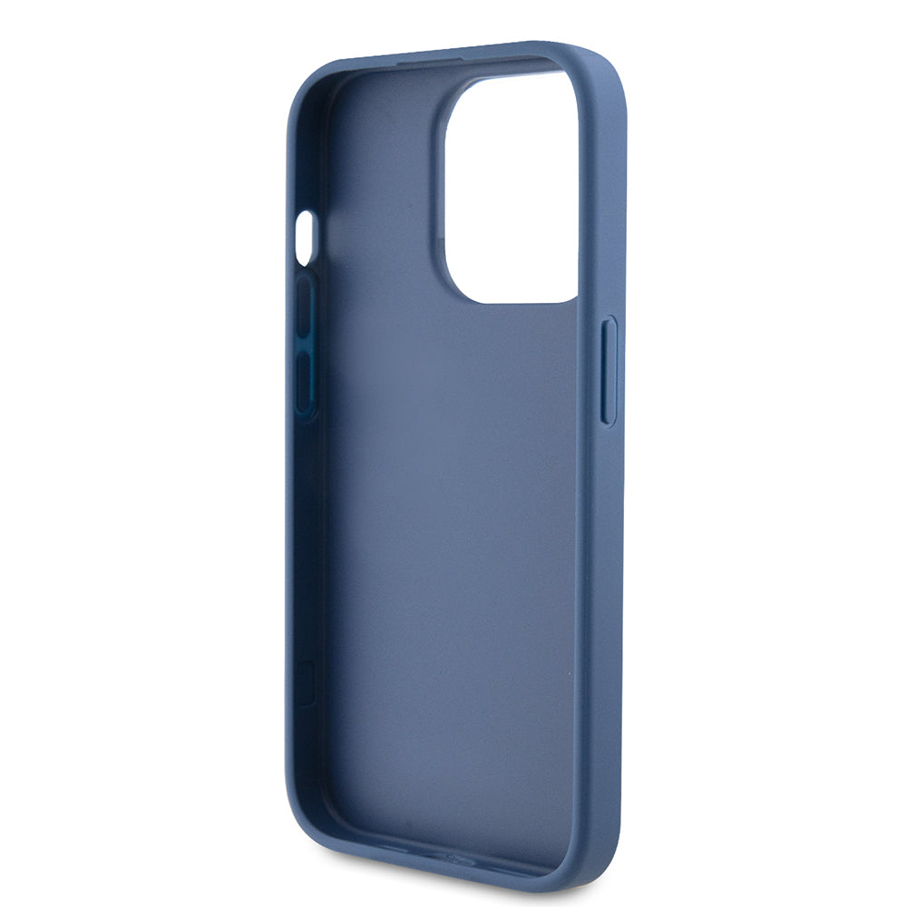Étui pour Apple iPhone 15 Pro, Guess, 4G Stripe, Bleu