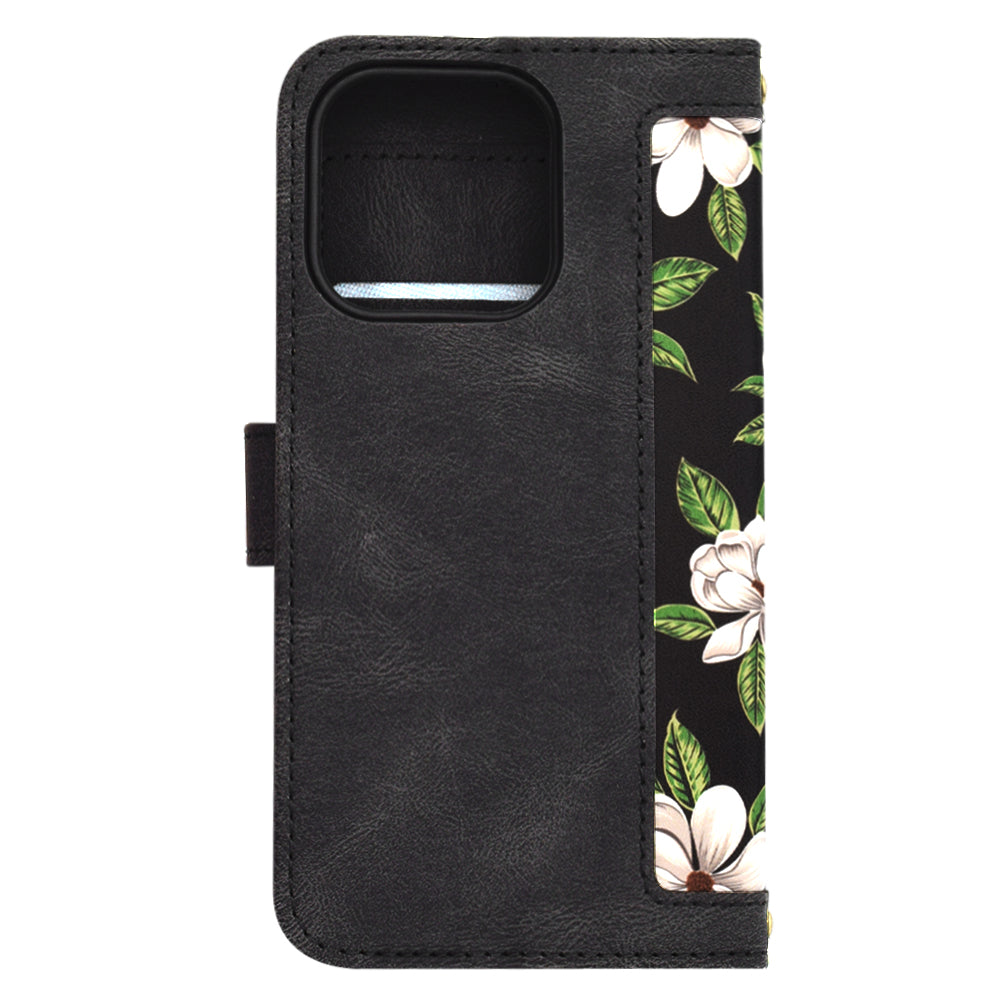 Coque pour Apple iPhone 15 Pro, Techsuit, FlipCraft, Noire