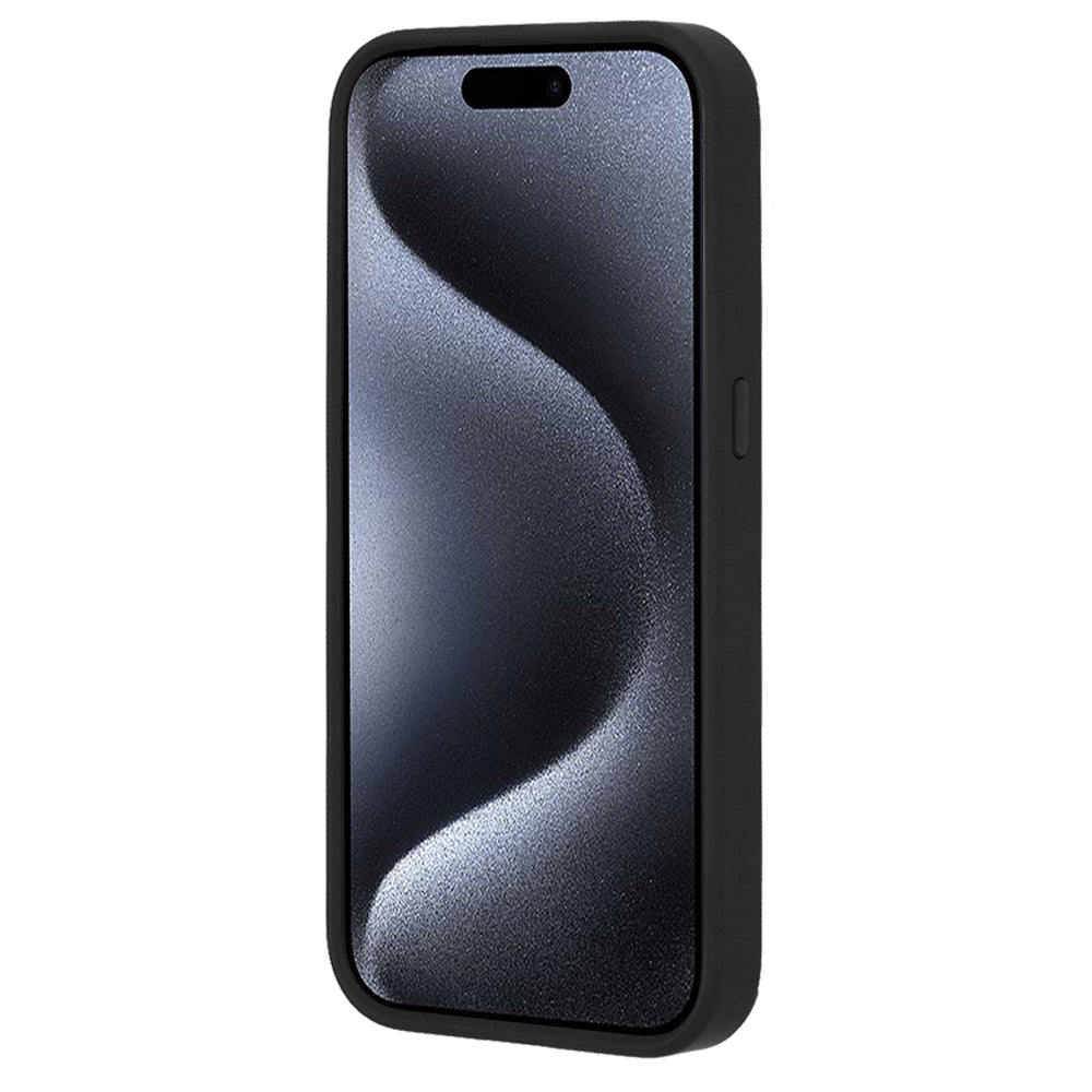 Coque pour Apple iPhone 15 Pro, Techsuit, Glinth, Noire