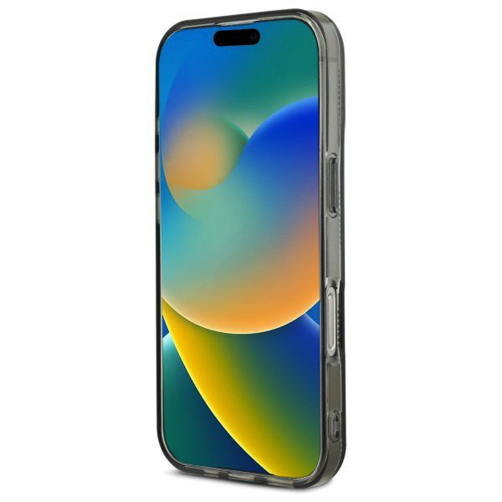 Étui pour Apple iPhone 16, Karl Lagerfeld, IML Luxury Electroplated Karl's Head, Noir