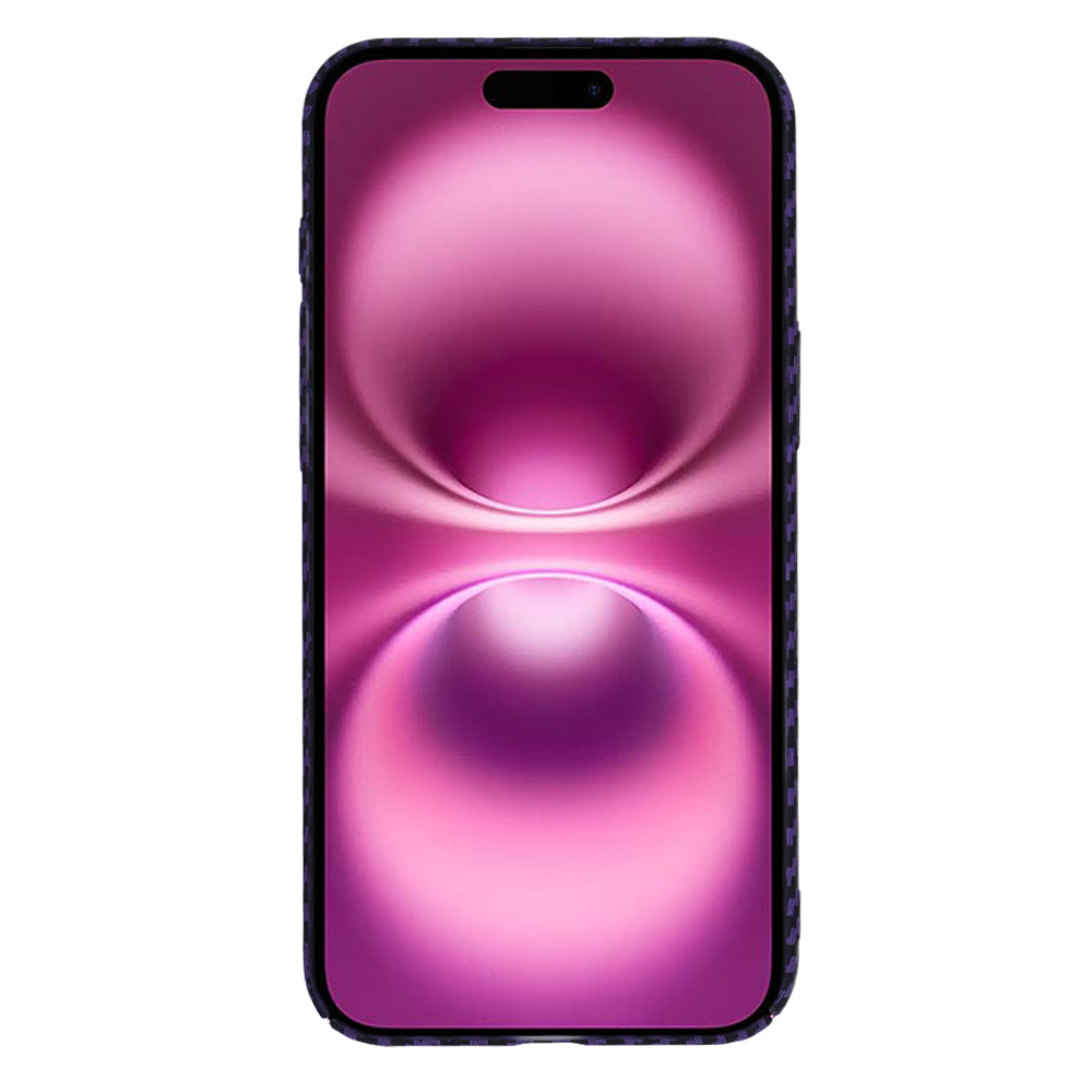 Coque pour Apple iPhone 16 Plus, Techsuit, Carbonite FiberShell, Violet
