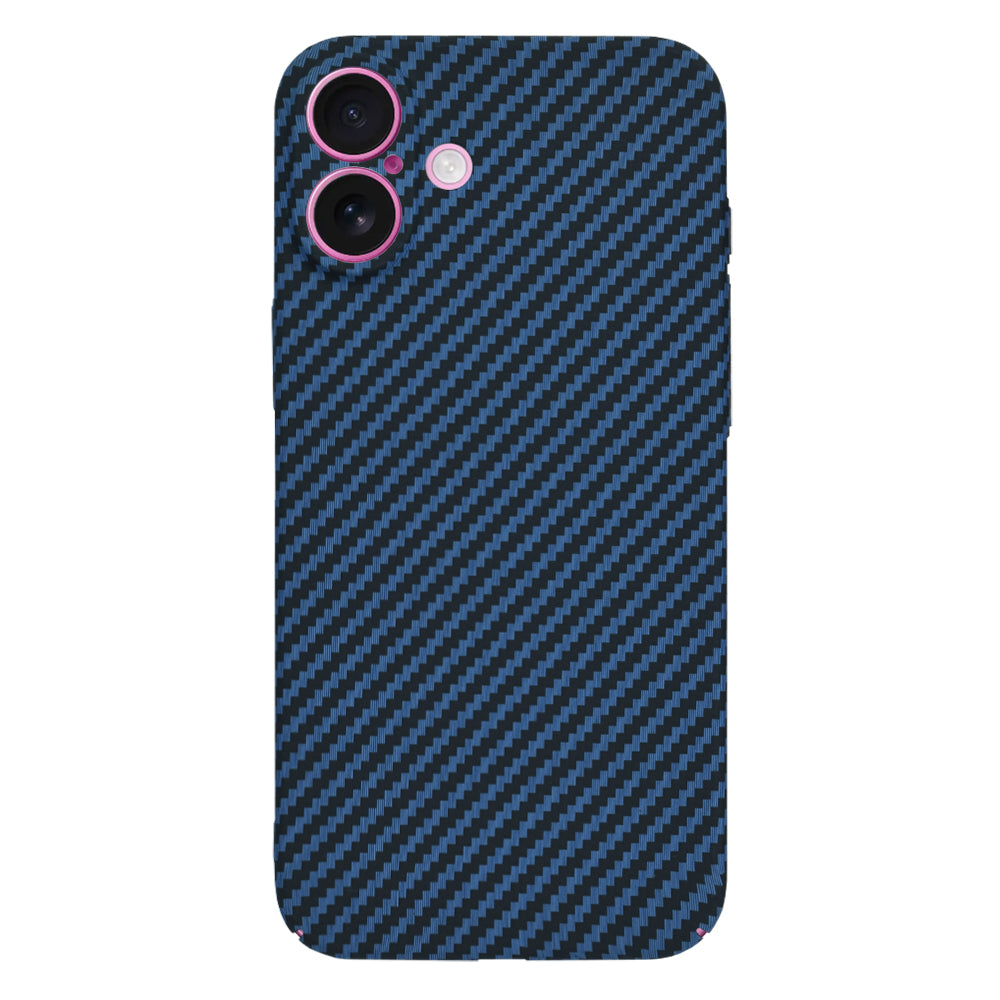 Coque pour Apple iPhone 16 Plus, Techsuit, Carbonite FiberShell, Turquoise