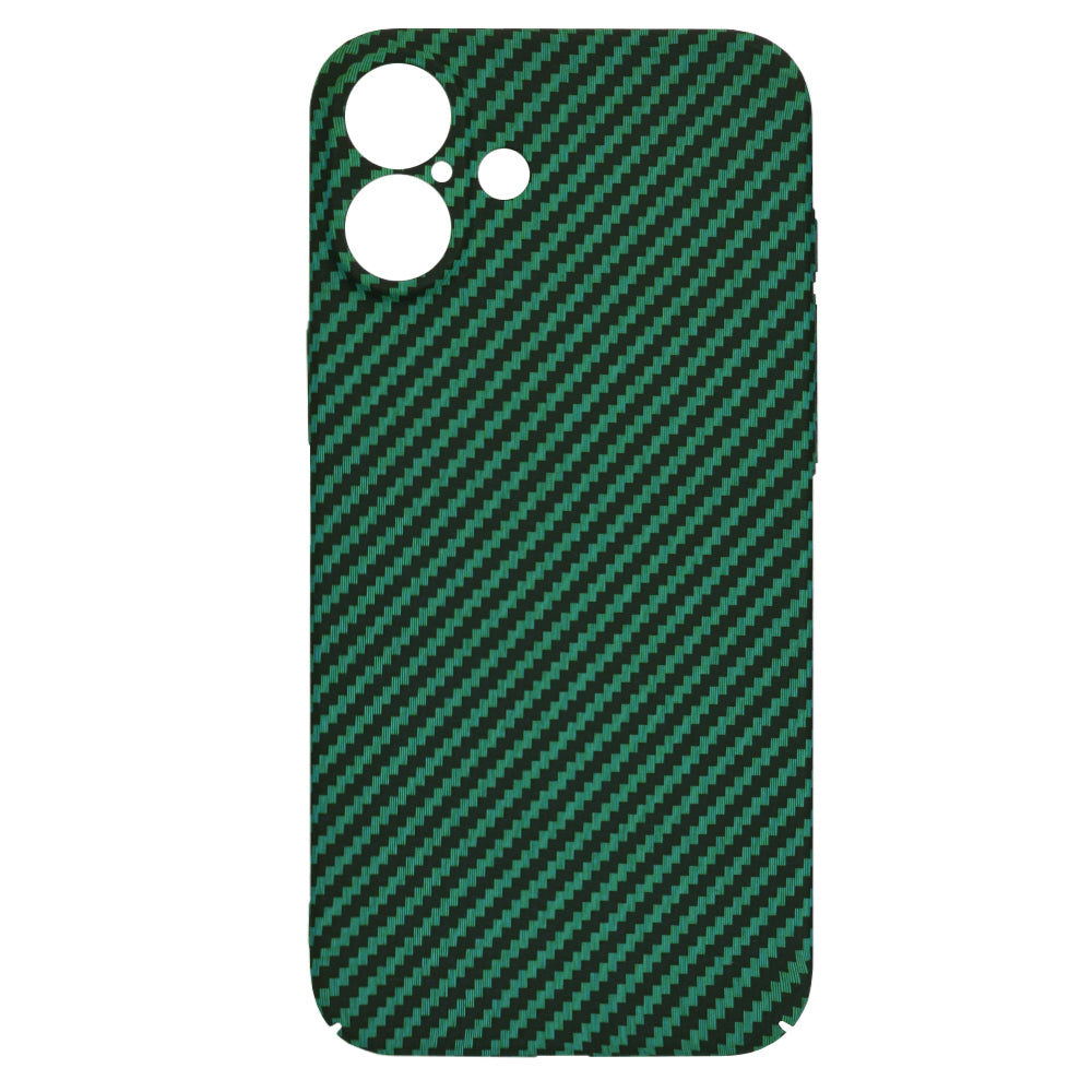 Coque pour Apple iPhone 16 Plus, Techsuit, Carbonite FiberShell, Vert