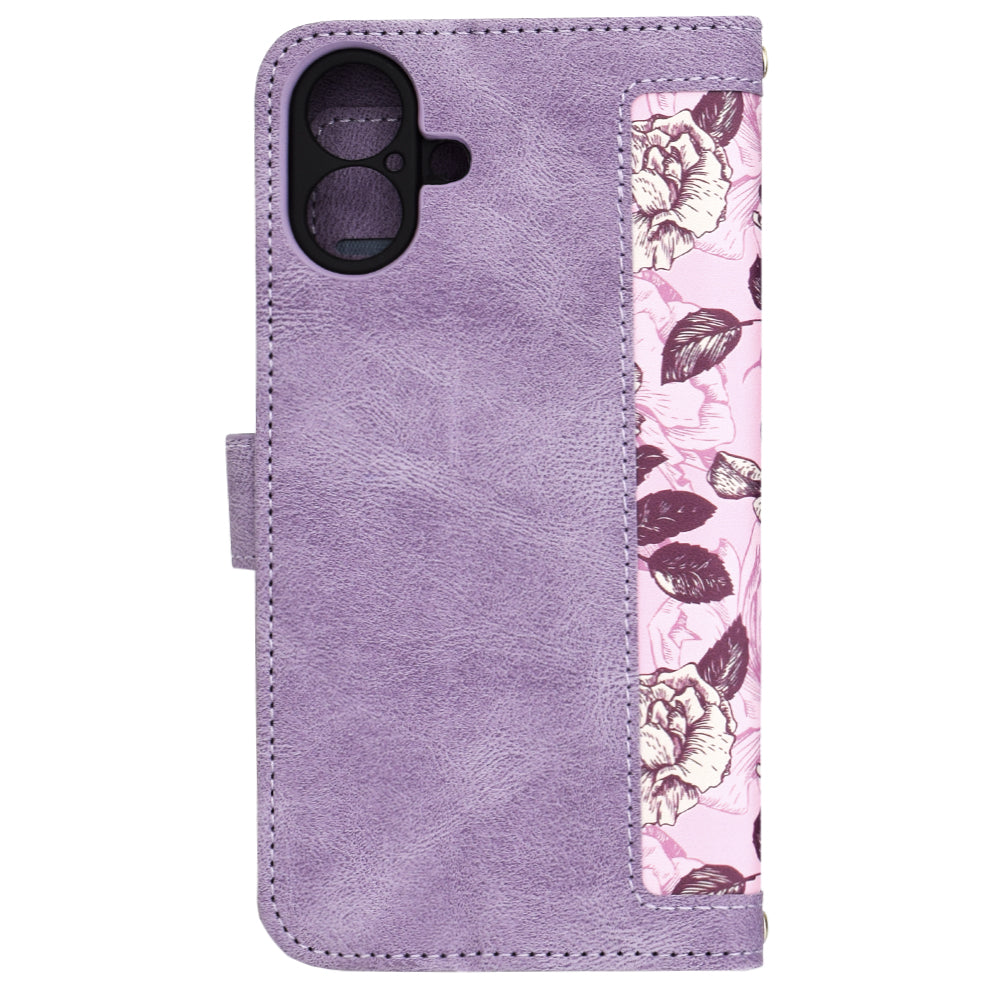 Coque pour Apple iPhone 16 Plus, Techsuit, FlipCraft, Violet