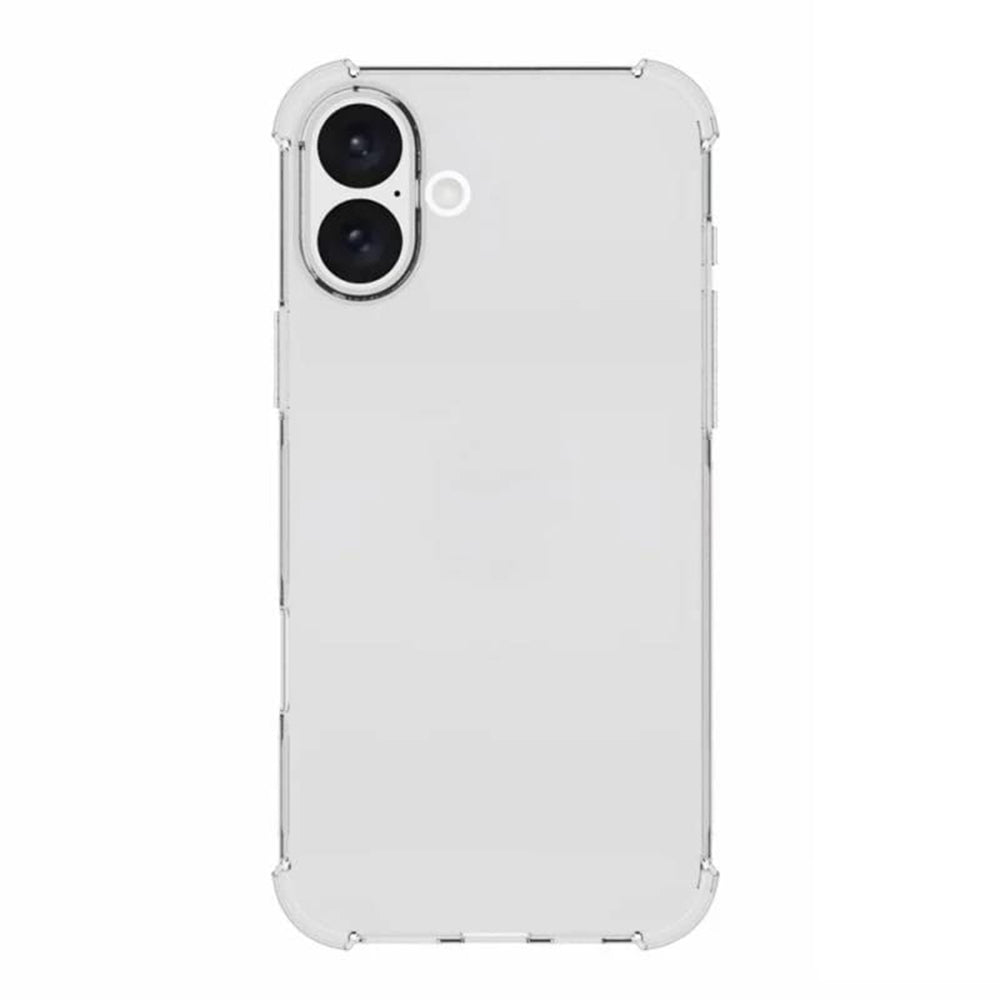 Coque pour Apple iPhone 16 Plus, Techsuit, Transparent Antichoc (Grand Trou pour Objectif), Transparente