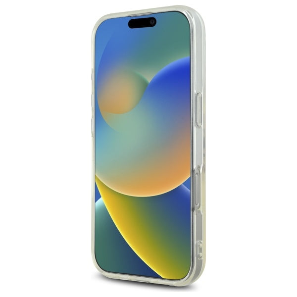 Étui pour Apple iPhone 16 Pro Max, Guess, IML Heart, Transparent
