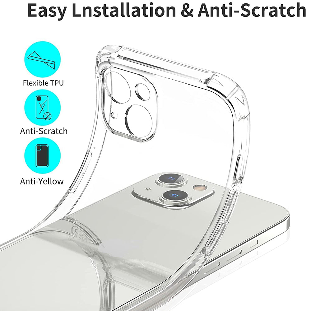 Coque pour Apple iPhone 16 Pro Max, Techsuit, Anti-choc Claire, Transparente