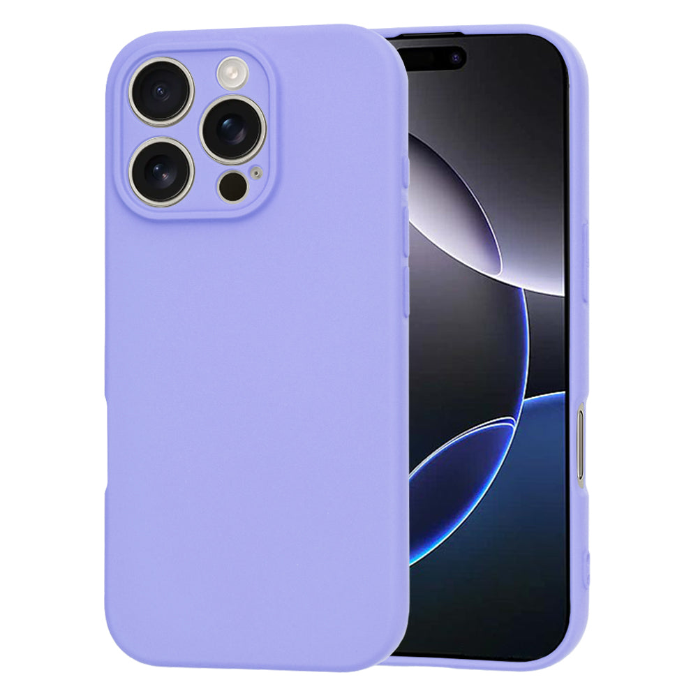 Étui pour Apple iPhone 16 Pro Max, Techsuit, SoftFlex, Mauve Clair