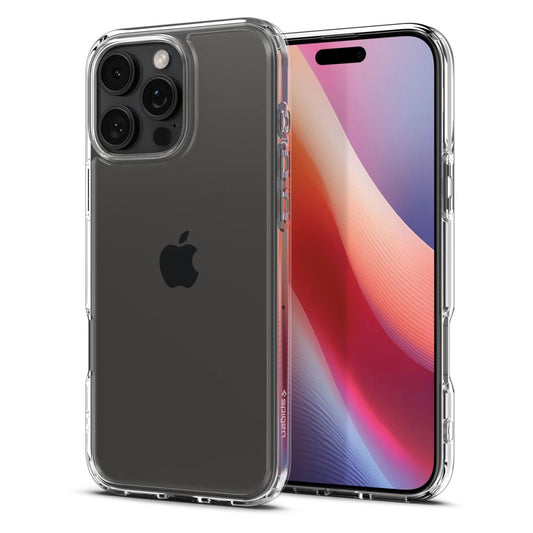 Étui pour Apple iPhone 16 Pro, Spigen, Ultra Hybrid, Transparent ACS08121