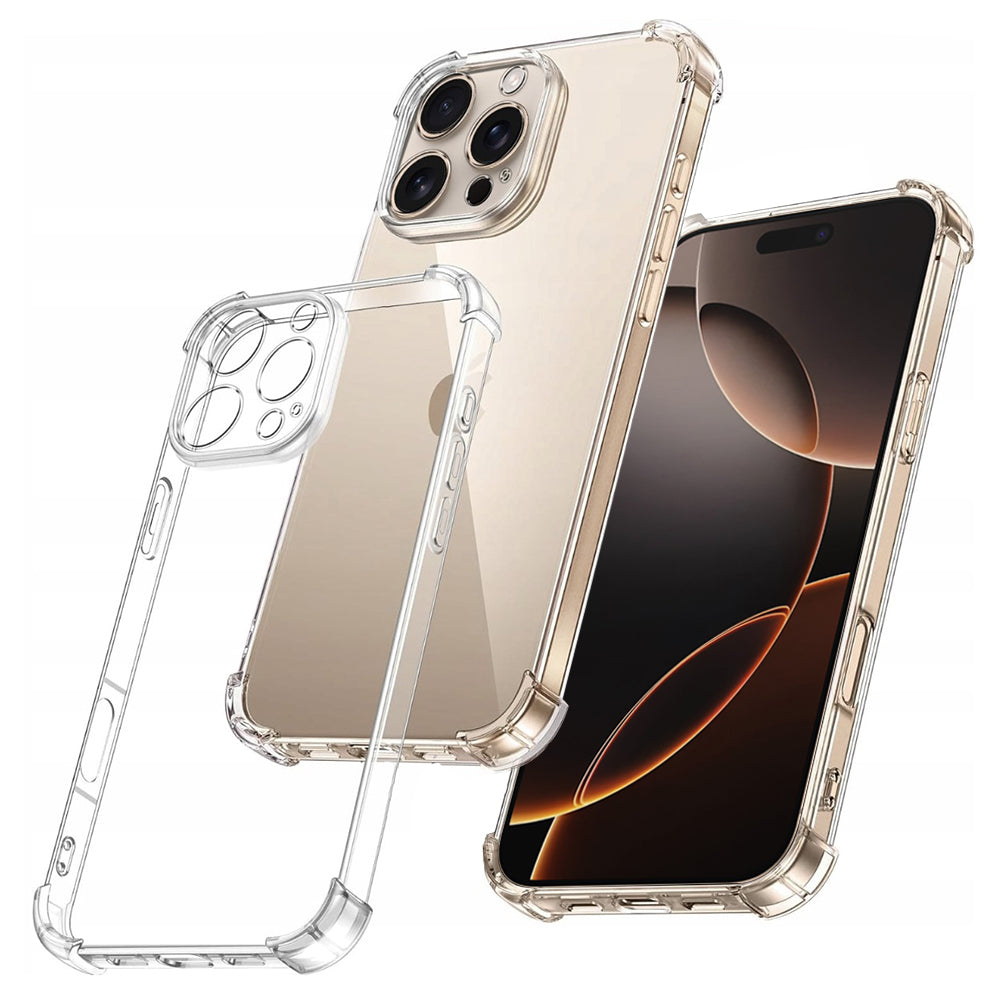 Coque pour Apple iPhone 16 Pro, Techsuit, Anti-choc Claire, Transparente