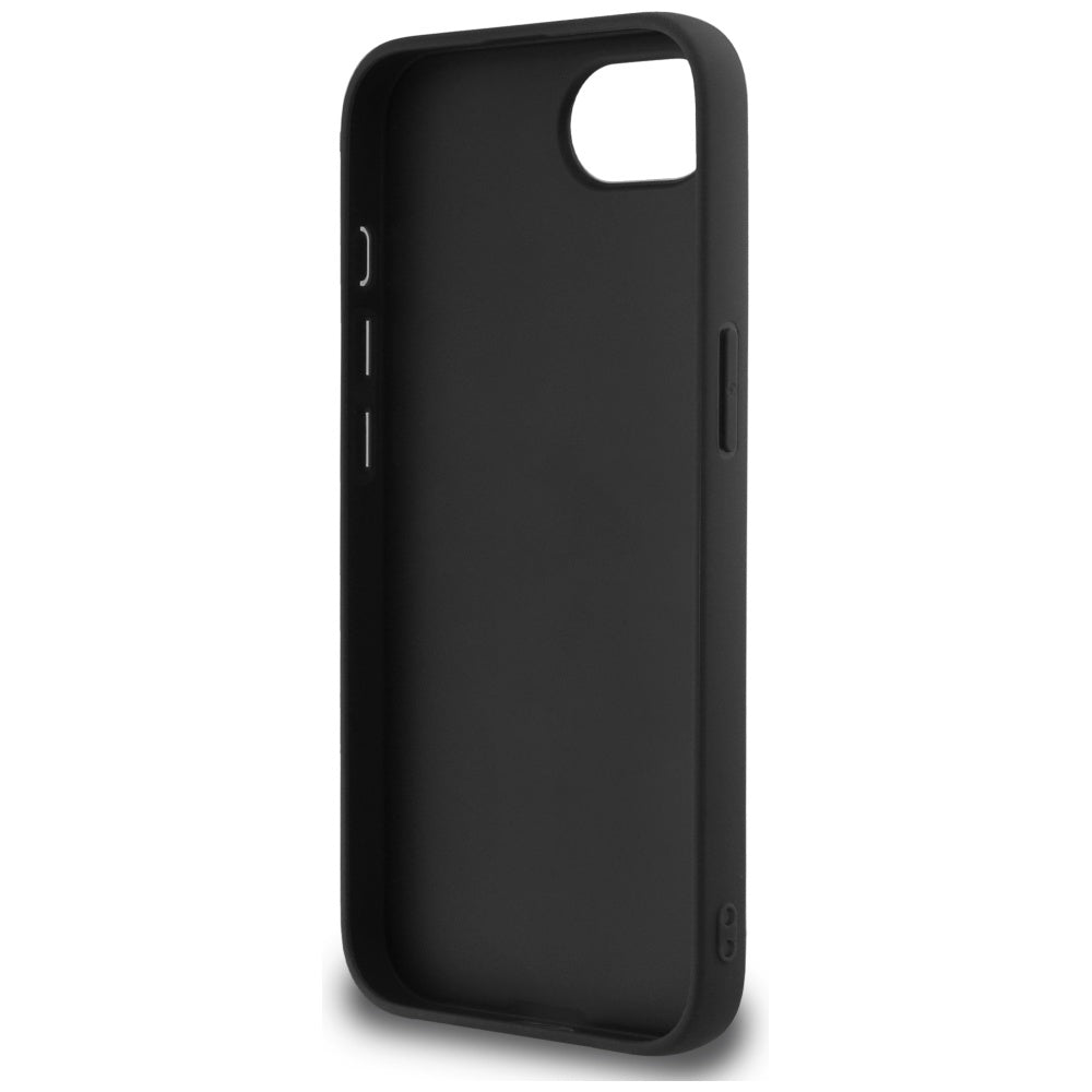 Case for Apple iPhone 17e / 16e, Guess, Fixed Glitter Big 4G, Black