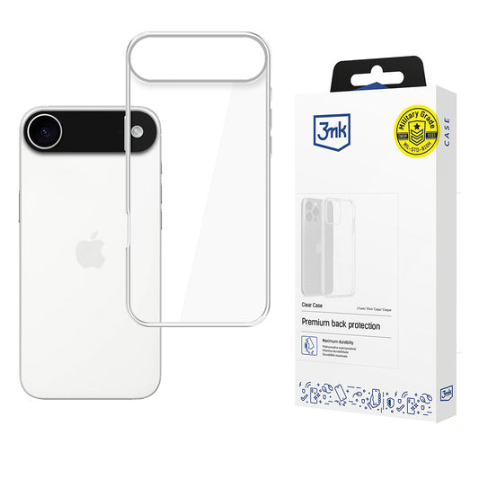 Housse pour Apple iPhone 17 Air, 3MK, Clear, Transparente
