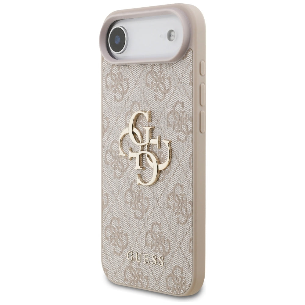 Étui pour Apple iPhone 17 Air, Guess, 4G Grand Logo, Rose