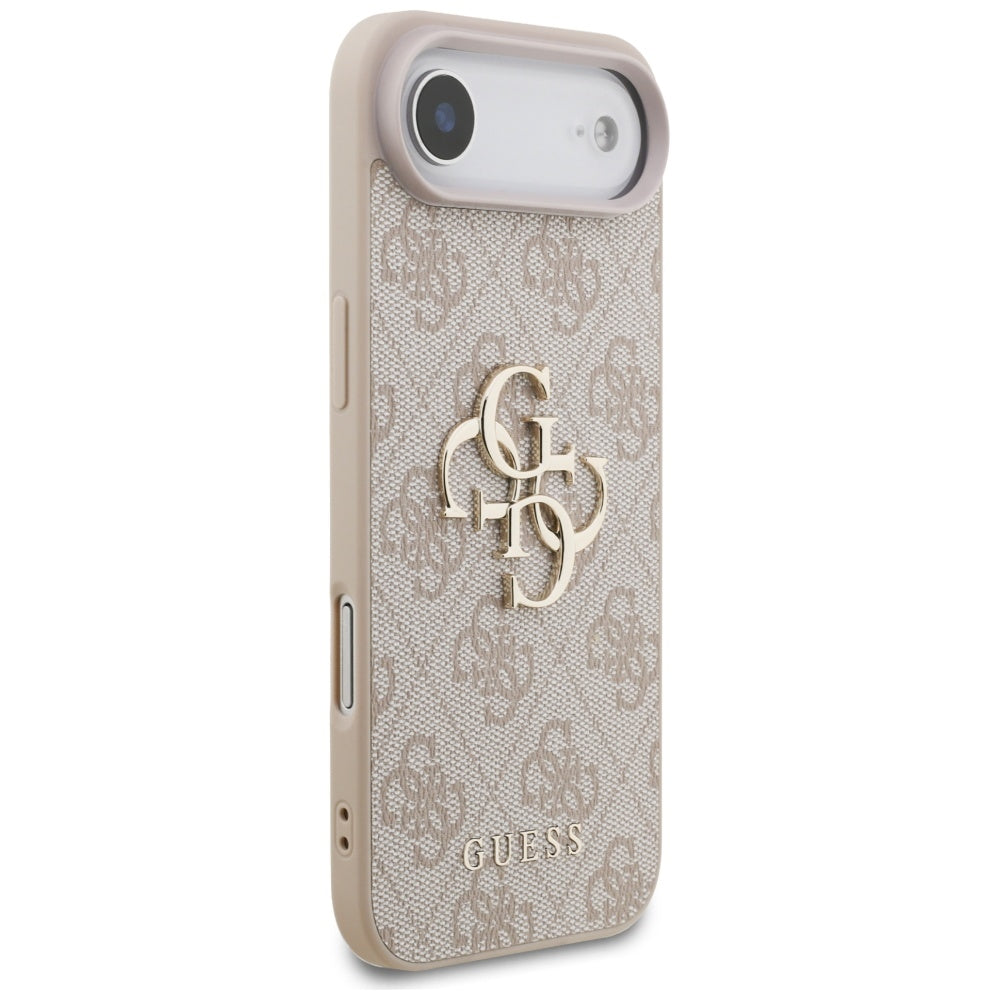 Étui pour Apple iPhone 17 Air, Guess, 4G Grand Logo, Rose