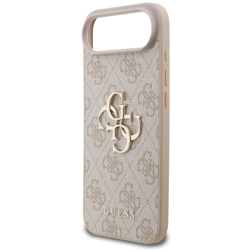 Étui pour Apple iPhone 17 Air, Guess, 4G Grand Logo, Rose