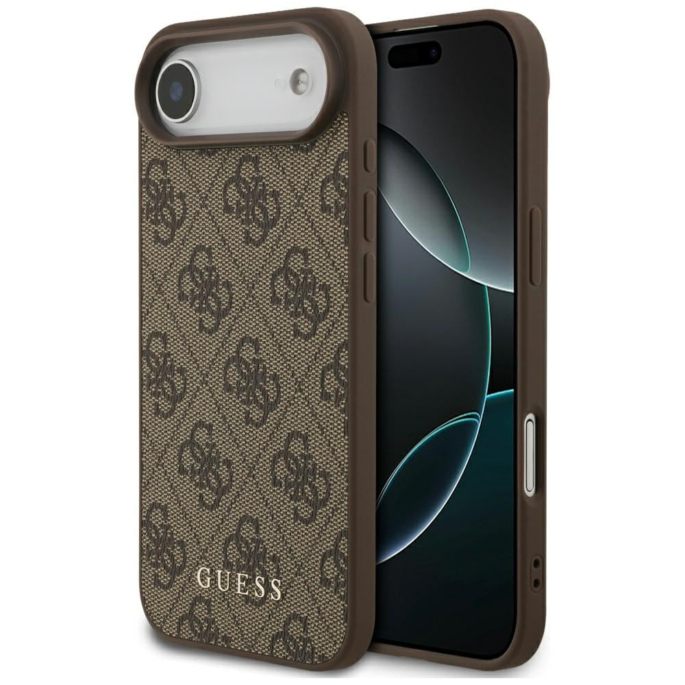 Étui pour Apple iPhone 17 Air, Guess, 4G Classic, Marron