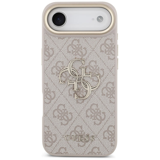 Étui pour Apple iPhone 17 Air, Guess, Big 4G Logo Classic, Rose Doré