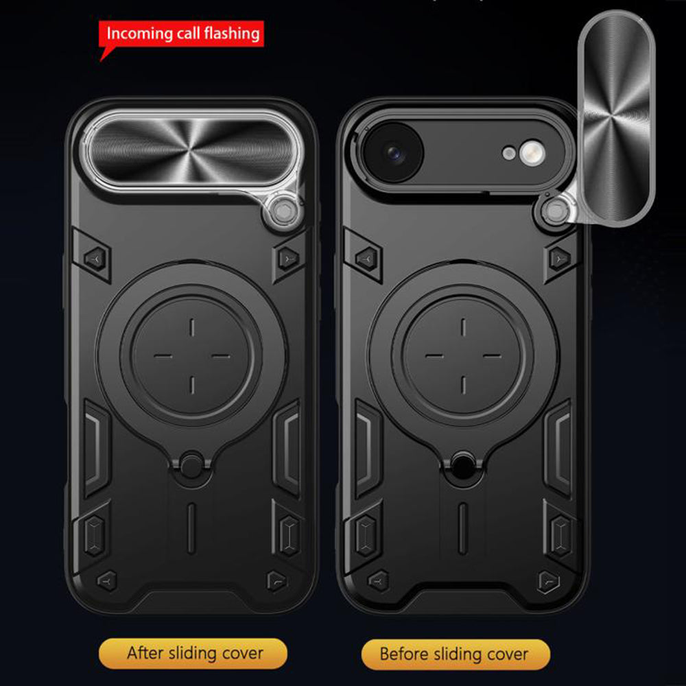 Étui pour Apple iPhone 17 Air, Techsuit, CamGuard Pro, Bleu